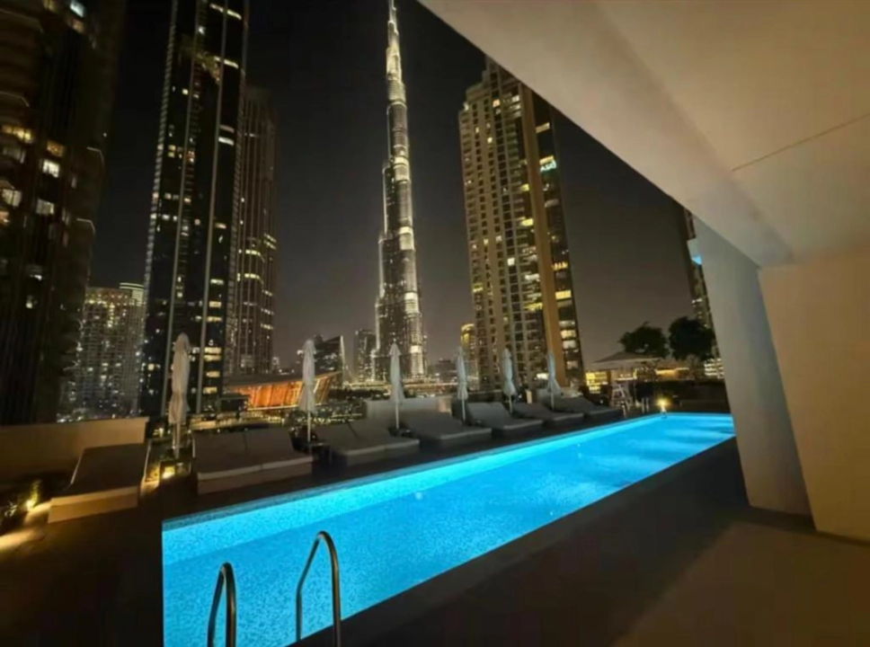 Act Tower 2BR — High Floor | Near Burj Khalifa & Dubai Mall
